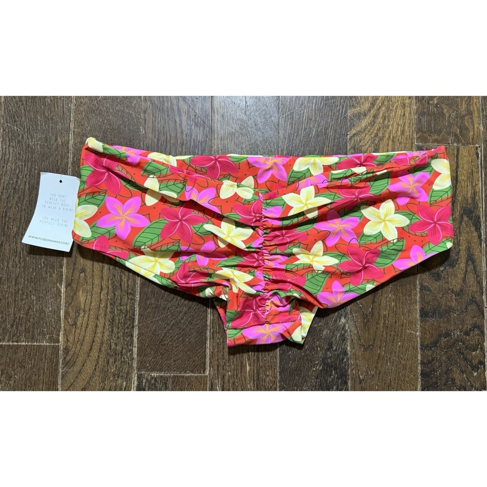 Fused Hawaii Bikini Bottom Size XL Swimwear Full Bloom Kona NWT